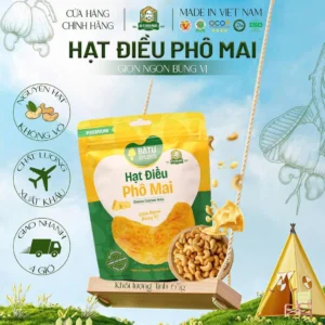 Hạt Điều Phô Mai Bà Tư Bình Phước 65g – Giòn Tan Béo Ngậy, Thơm Lừng Vị Phô Mai Cao Cấp – “Tinh Túy Từ Tâm” Chuẩn Chất Lượng Cao Nhất 2025